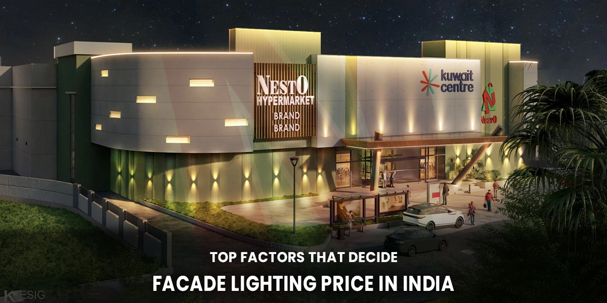 Top Factors That Decide Facade Lighting Price in India