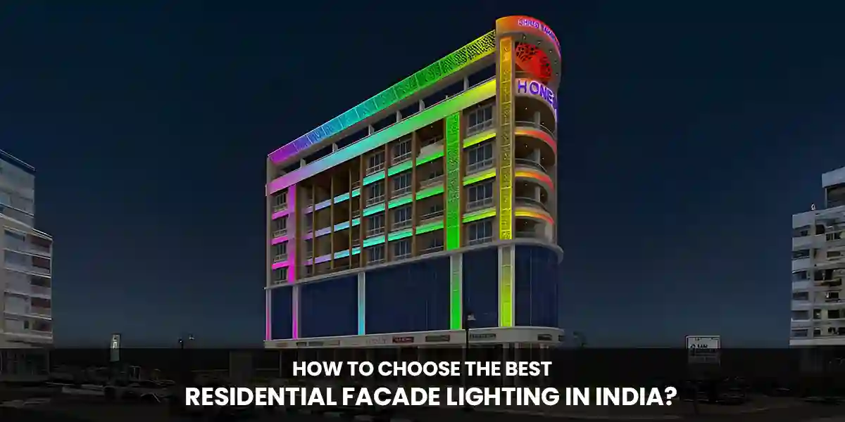 residential facade lighting india